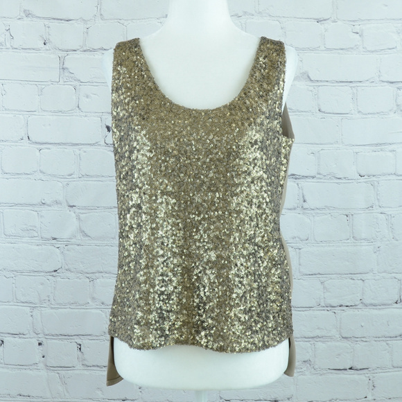 Elie Tahari Tops - NWT ELIE TAHARI Rosalin Sequin Sleeveless Top …